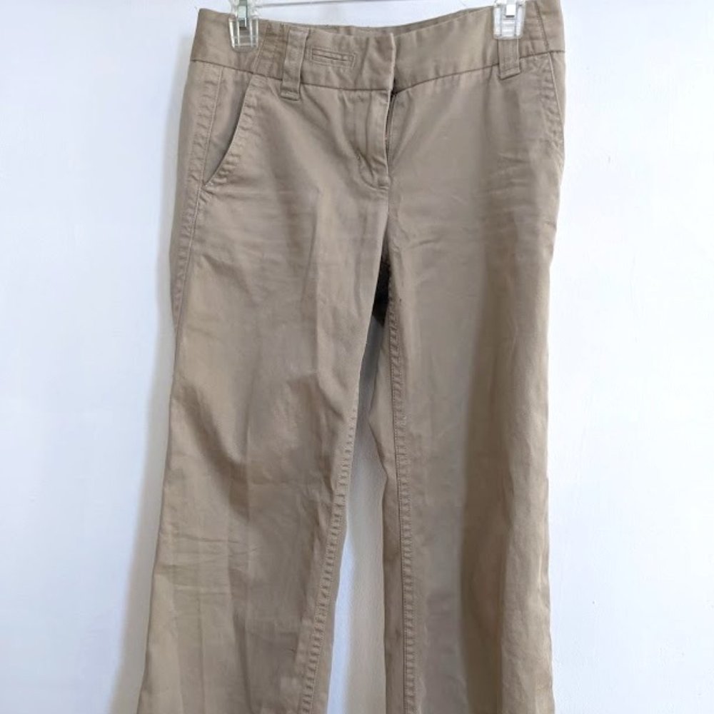 J. Crew Classic Twill Chino Khaki Pant
